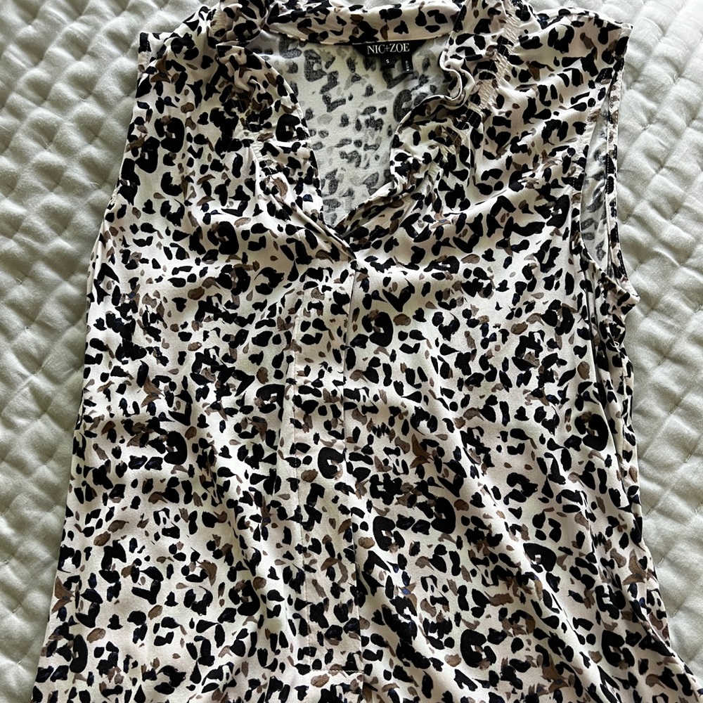 Nic + Zoe leopard tank